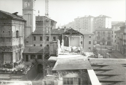 I lavori di restauro attuati tra il 1959 e il 1960 dall’arch. Reggiori